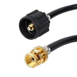 Hiland HLDS032-ADH 10' Propane Tank Adap TER Hose, Black