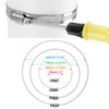 QWORK® Universal Mast-Mount Bracket for Security Cameras with 4 Loops