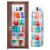 Bounlgsr 6 Large Hanging Yarn Storage Organizer with Double Zippers,10