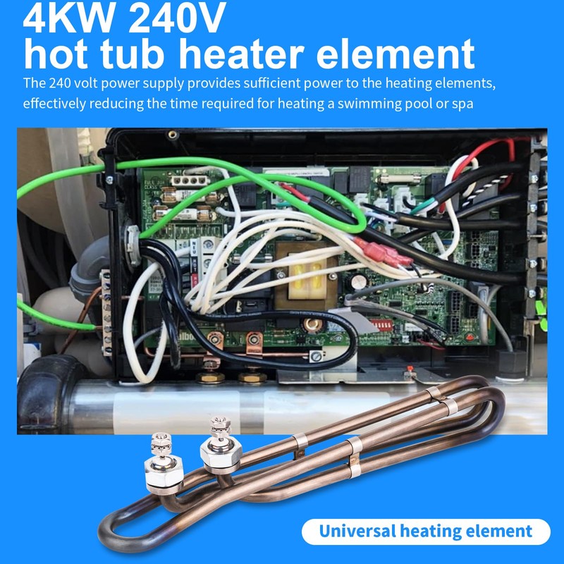 Dgqtrx 4kw 240v Hot Tub Heater Element Replacement for Balboa