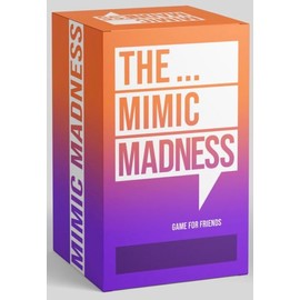 Why Don't We Nights Mimic Madness Game, Charades with 3 Categories: Characters, Place, Action