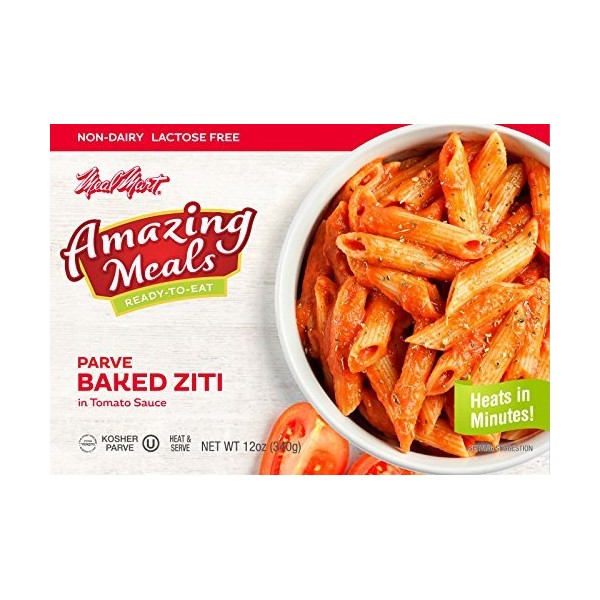 Meal Mart Amazing Meals Kosher Baked Ziti In Tomato Sauce, 12 Oz.