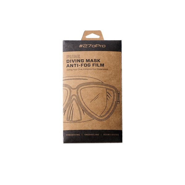 #270Pro - PURE Anti-Fog Film for AQUALUNG Diving Masks |