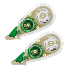 PLUS WH-816Y Correction Tape, Whitepatch Cream Tape, 0.2 inches (6 mm)
