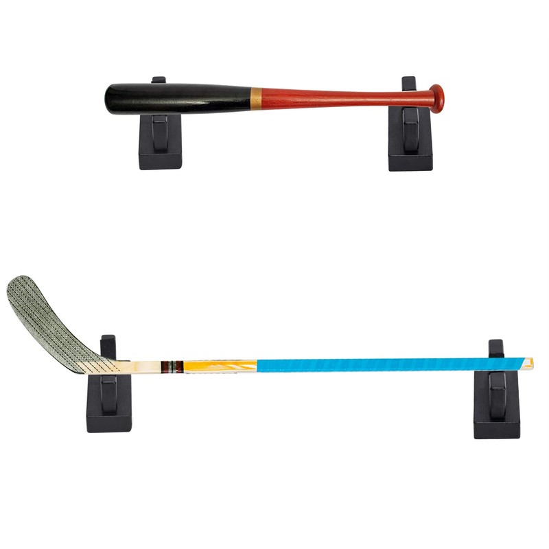 TOBWOLF 2PCS Baseball Bat Display Case, Sturdy Baseball Bat Stand,