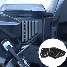 Xiaoerdian2020 Matte Black Side Air Vent Fender Grille Moulding Trim For Hummer H2 2003-09 US