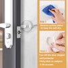 6pcs Door Stopper, Clear Rubber Feet Pads, Self Stick Noise