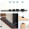 170 Pcs Binder Clips Assorted Sizes, Black Large, Medium, Small