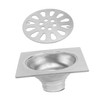 Angoily 304 Stainless Steel Floor Drain Self-Locking Drain with Anti