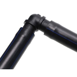 20 unidades – Accesorios de riego codo de esquina 90 para tubo de goteo de 1/2 pulgada – Conectores de púas (se adapta a la mayoría de marcas, Rain Bird 16 mm .520 ID y sistemas de goteo o aspersor compatibles) (paquete de 20 unidades)