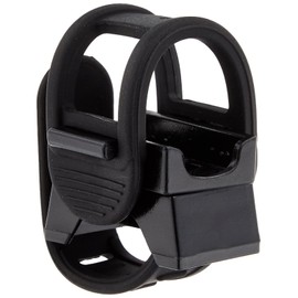 FORCE 80131 Bicycle Light Bracket, Rubber Type, Black