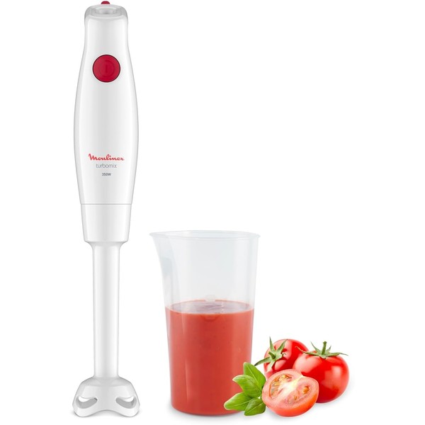 Moulinex DD12A1 Turbomix Hand Blender, Plastic, 800 ml
