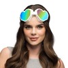Boland - Festilove Ski Goggles, Holographic Lenses, Costume Accessory for