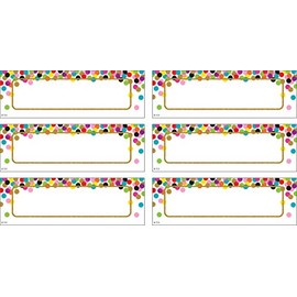 Teacher Created Resources® Confetti Labels Magnetic Accents, Pack of 20