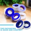 JOCXZI White High Sealing Performance Teflon Tapes (10 m x