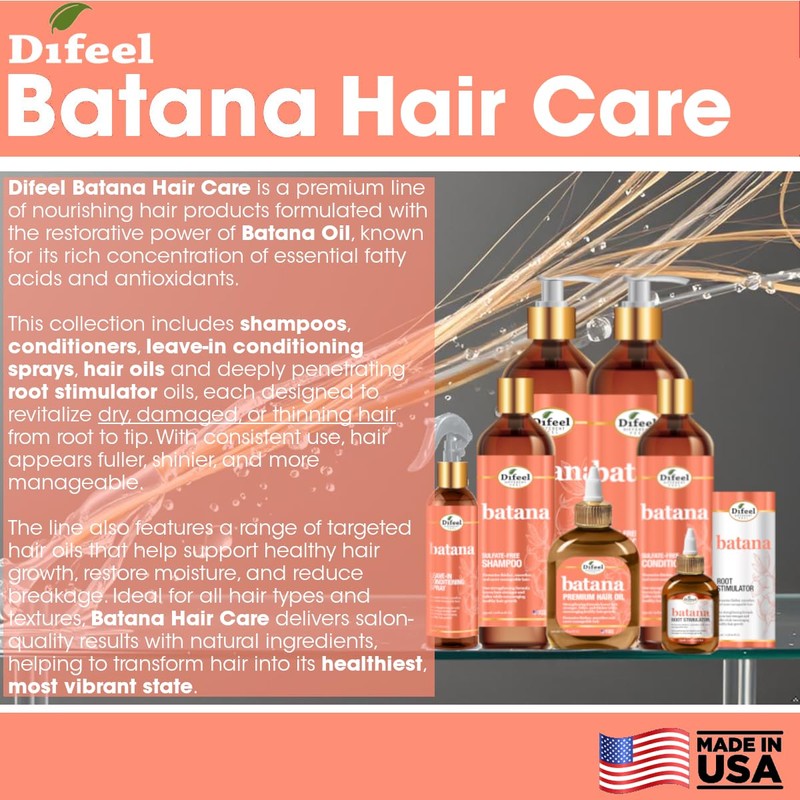 Difeel Batana Root Stimulator 7.1 oz. - Batana Oil Hair