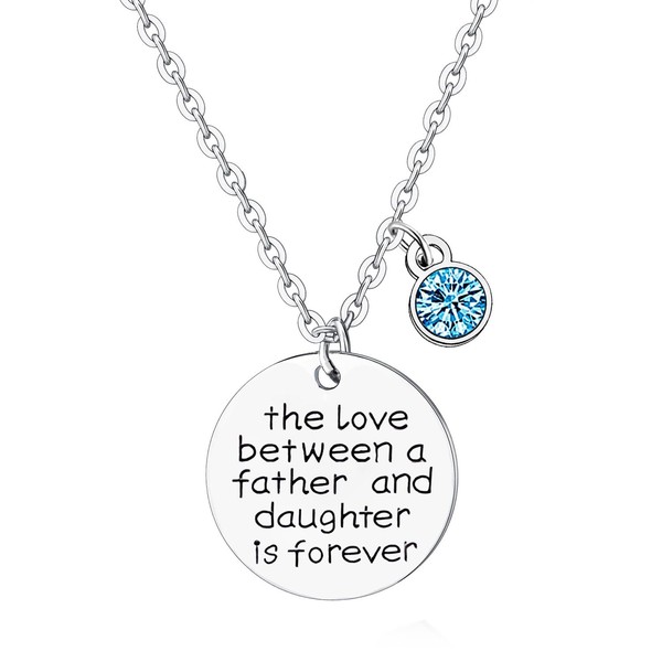 Hgreiwgk Dad Necklace Fathers Day Gift Birthday Gifts for Dad