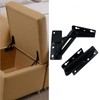 Milageto 2X 80 Degree Foldable Lifting Brackets Support Hinges Easy