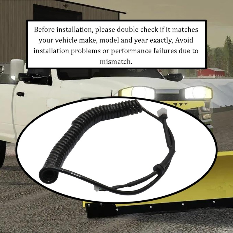 Snow Plow 6 Pin Straight Blade Handheld Controller Cord Harness