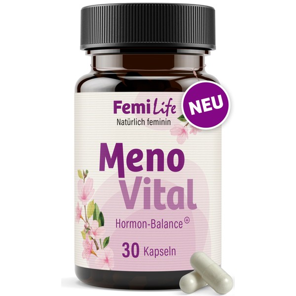 Meno Vital Menopause Capsules [1 Capsule a Day] with Hops,