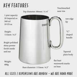 Imperial Pewter Tankard (Imperial Tankard)