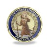 Patron Saint of Travelers Prayer Commemorative Coin St Christopher Challenge