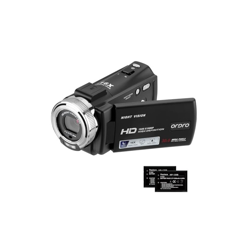 ORDRO HDV-V12 Video Camera Full HD Camcorder Digital Recorder |