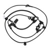 Motoforti ABS Wheel Speed Sensor ABS Sensor Anti-lock Braking System