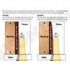 Yonico Guitar Finger Board Radiusing Router Bit Set 6 Bit