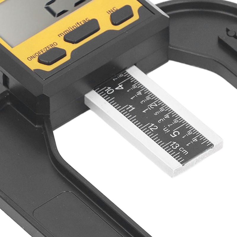 Digital Depth Gauge, 0.01mm Resolution LCD Display Digital Height Gauge