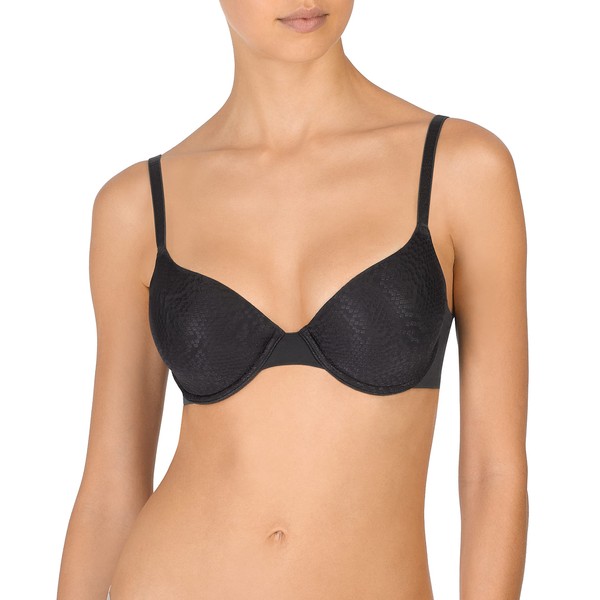 Natori Women's Conform Full Fit Memory Contour Underwire Bra, Coal,