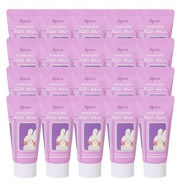 (20 Pieces) Epu Refresh Travel Milk Body Wash 50ml / Mini. Portable. Toiletries. Amenities / (20개)에뿌 리프레시 여행용 밀크 바디워시 50ml 미니스.휴대용.세면도구.어메니티