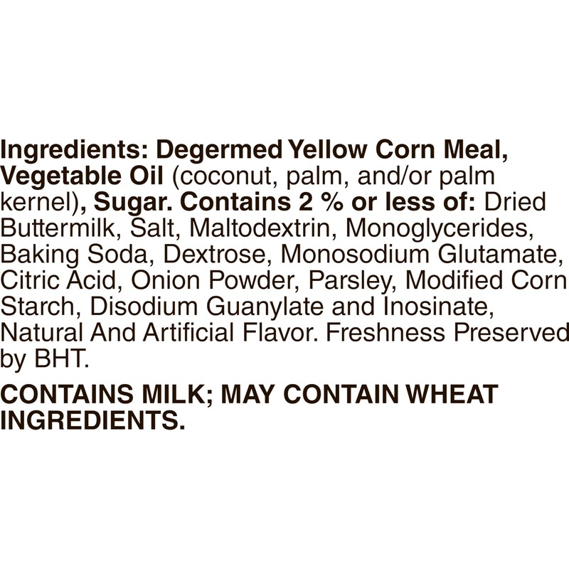 Bugles Crispy Corn Snacks, Hidden Valley Ranch Flavor, Snack Bag,