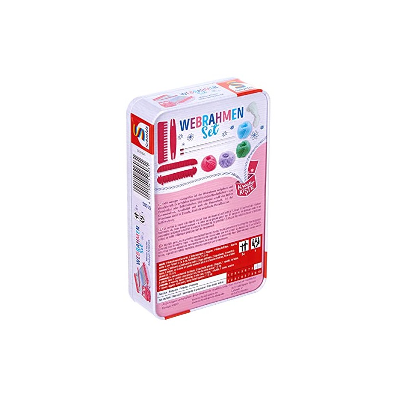 Schmidt Spiele 51603 Loom Set, Metal Tin