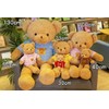 TROYSINC Teddy Bear Soft Fur Teddy Bear with Hood Paw