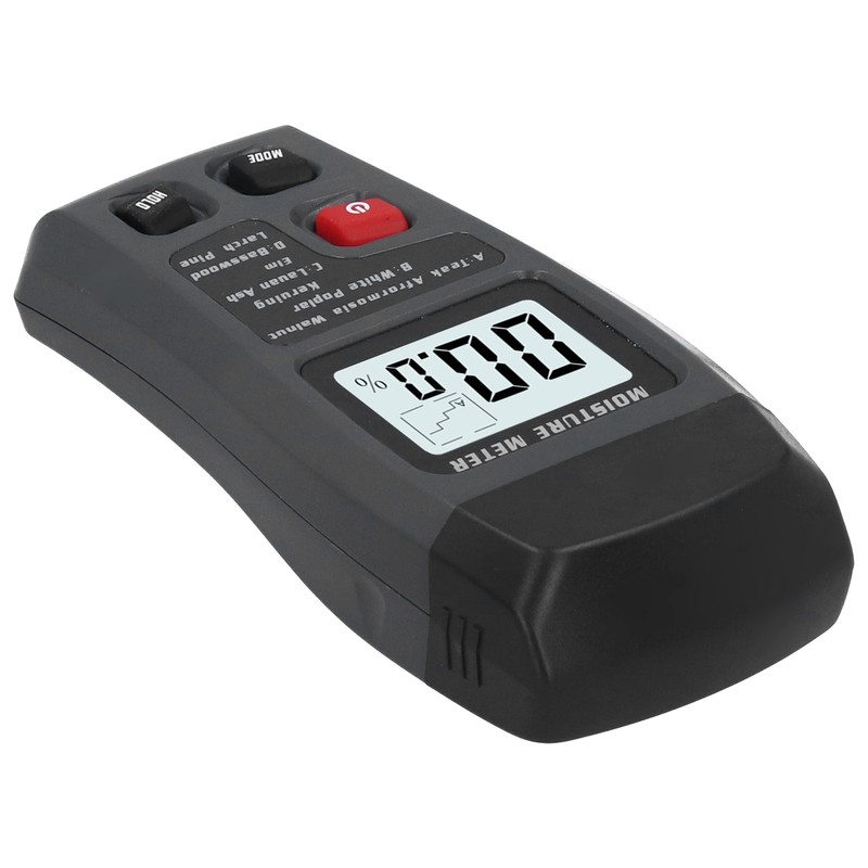 Wood Moisture Meter Handheld LED Digital Humidity Tester Detector Moisture