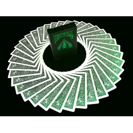 Bicycle MetalLuxe Emerald limited edition cards by Jokarte Collectors; Playing cards; Emerald Luxe