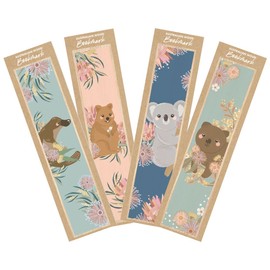 Aero Australian Wood Bookmark Fauna (Animals), Kookaburra Mint