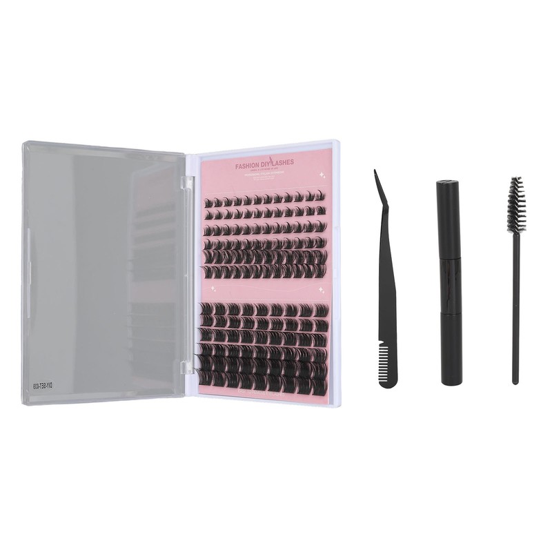 DIY Lash Extension Kit 126 Cluster Segmented Individual Eyelash Extension