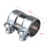 ADPOW Stainless Steel Muffler Band Exhaust Connecting Pipe 55mm