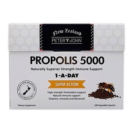 피터앤존 프로폴리스 Propolis 5000mg 200캡슐 Peter & John Propolis 5000mg 200 Capsules
