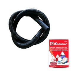 Manguera Negra + Filtro Para Aspiradora Koblenz Original