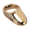 Archery Thumb Rings Good Protection Engraving Pattern Thumb Protector Rings