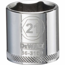 DEWALT DWMT86322B 3/8" 6 PT Deep Socket 10MM