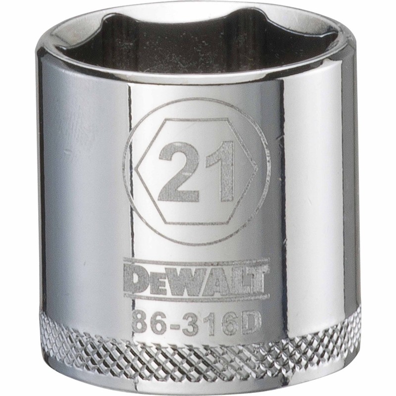 DEWALT DWMT86322B 3/8" 6 PT Deep Socket 10MM