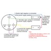 25Pcs Squares Push Button Switch ABS Brass Self Locking with