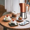 Stainless Steel Moka Pot Espresso Maker 6 Cups (10oz/300ml) -