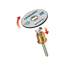 Dremel 406 2615S406JC Cutting Disc Straight 38 mm 1 Set Metal