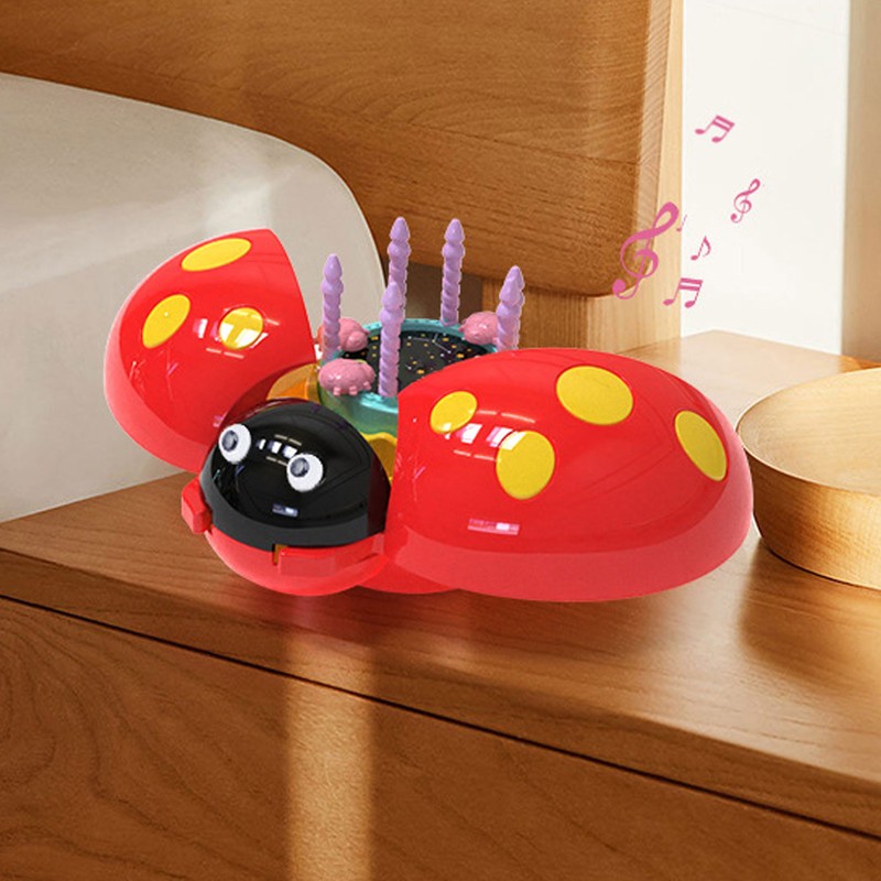 Kids Music Box with Star Projection Cattoon Animal Shape Sound