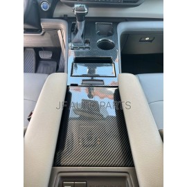 JF AUTO PARTS For 2021-2022 Toyota Sienna Carbon Fiber Gear Shift Panel And Shift Knob Cover